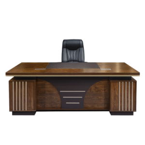 Bureau de Direction à Panneaux Sculptés