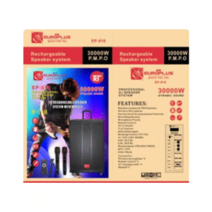 Baffle rechargeable EUROPLUS 18" EP-918