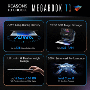 Ordinateur Portable TECNO MEGABOOK T1