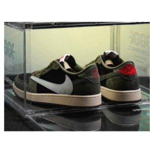 Jordan 1 Low Travis Scott "Olive "