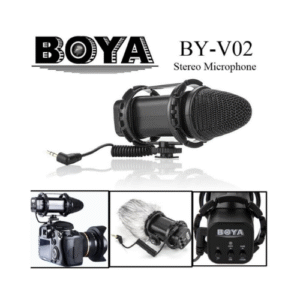 Microphone Stéréo à Condensateur BOYA BY-V02