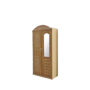 Armoire 2 portes en métal gaufré