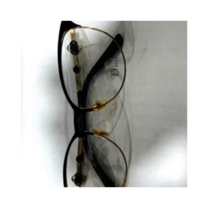 Lunettes de vue Dior "Élégance Dorée"