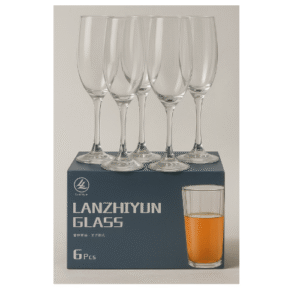 Lot de 6 verres Lanzhiyun