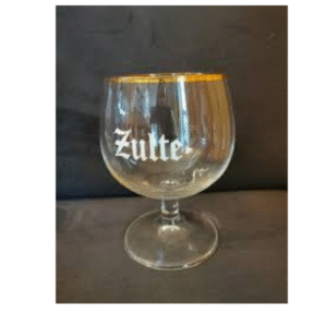 Verres à bière "Zulte" vintage lot de 6