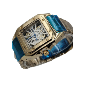 Cartier Santos Skeleton Gold