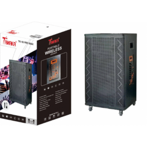 Enceinte de fête Tanaka sans fil avec micro et roues TK‑18 PRO MAX