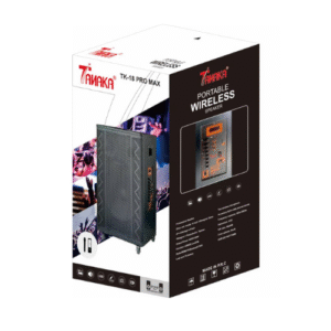 Enceinte de fête Tanaka sans fil avec micro et roues TK‑18 PRO MAX