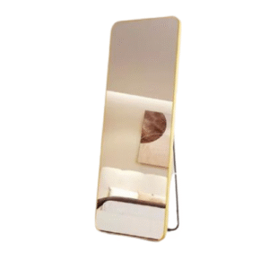 Miroir sur pied doré HK‑137 