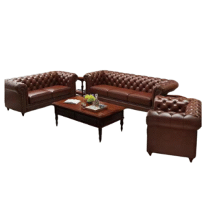 Ensemble Salon Premium Cuir 3+2+1 A63 