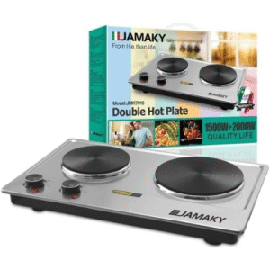 Réchaud électrique double JAMAKY 1500W + 2000W