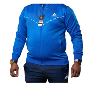 Veste de survête Adidas (Bleu roi)