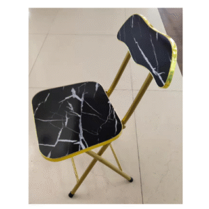 Ensemble de bistrot : table ronde et 2 chaises