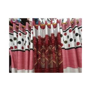 Tissu de rideau-motif à pois