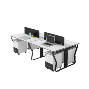Poste de travail de bureau à 4 places LVXTAN-21-01