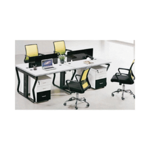 Poste de travail de bureau à 4 places LVXTAN-21-01