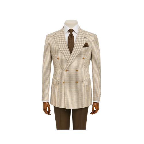 Costume croisé Prince de Galles - lvxccT26