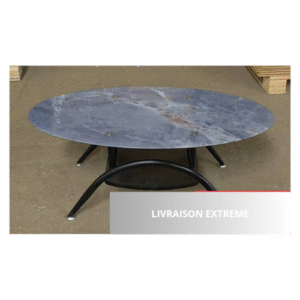 Table basse Élégance et  effet marbre