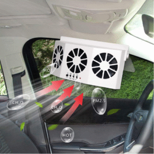 Ventilateur solaire pour voiture