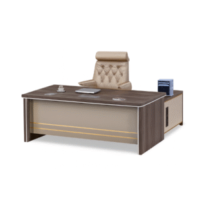 Table de bureau de direction en bois LVXDRC-037