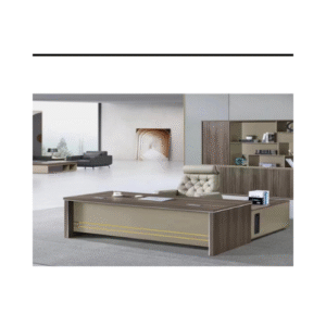 Table de bureau de direction en bois LVXDRC-037