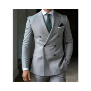 Costume croisé grise - LVXCCT24