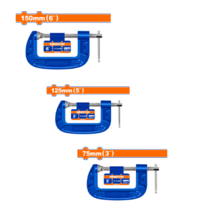 Serre-joint en Fonte Malléable – WADFOW (G Clamp)