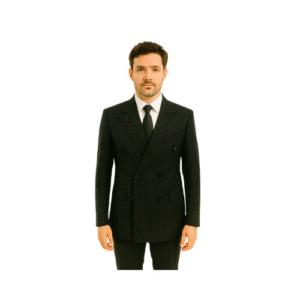 Costume croisé élégant