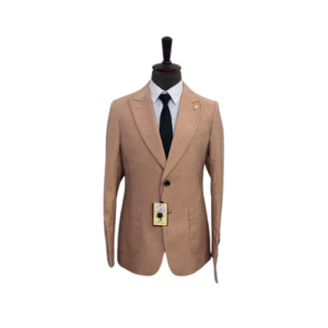 Costume croisé 2 pièces coupe classique vert pâle