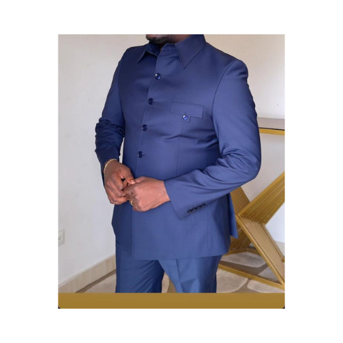 Costume Safari suit LVXT10 - Bleu clair – Image 2