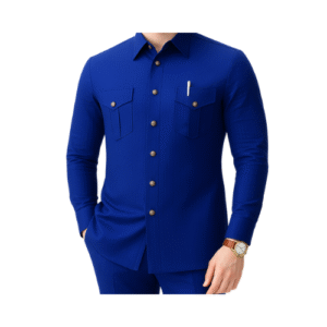 Costume Abacost-bleu foncé