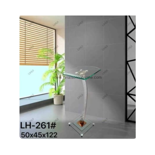 Podium en verre courbé (Chair) – Image 2