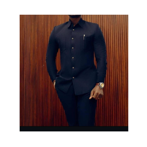 Costume safari LVT05 - bleu marine – Image 2