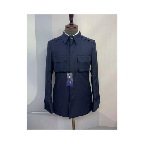 Costume Saharien bleu foncé LX013 – Image 2