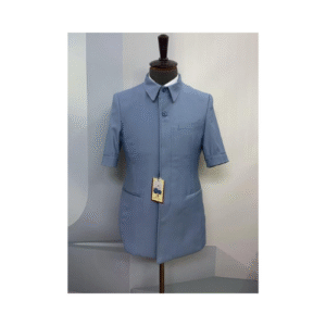 Costume Safari à manches courtes teinte polyvalente - bleu clair