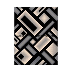 Tapis d'intérieur à motifs géométriques