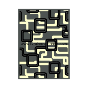 Tapis à motifs géométriques