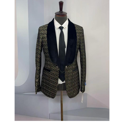 Veste de Smoking Imprimé – Image 2