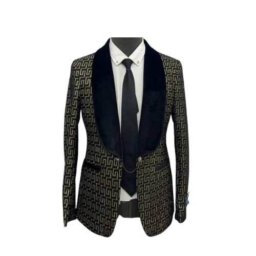 Veste de Smoking Imprimé