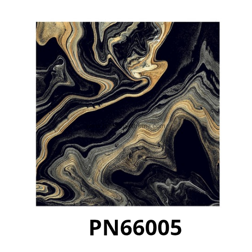 Carreau de sol en porcelaine brillant 60x60 Noir – Image 9