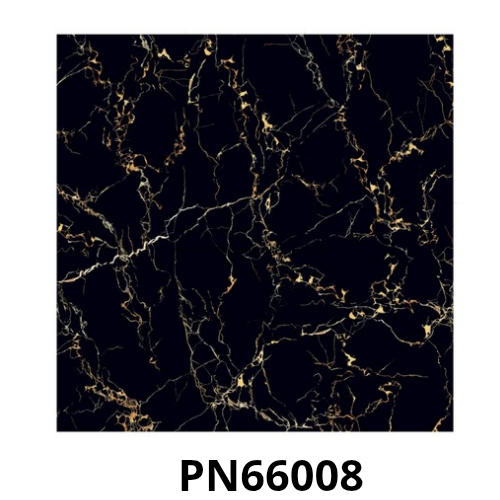 Carreau de sol en porcelaine brillant 60x60 Noir – Image 15