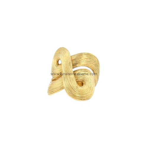 Bague entrelacée texturée – Image 2