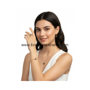 Ensemble de bijoux à motif de papillon