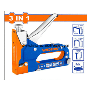 Agrafeuse Manuelle 3 en 1 WADFOW - 4-14 mm (WGU2614)