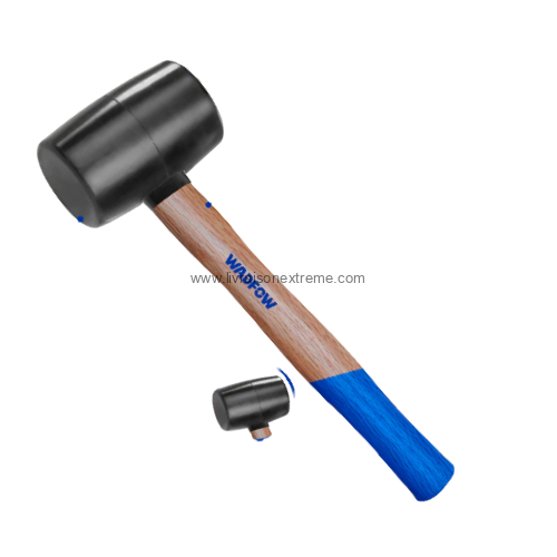 Maillet en Caoutchouc Noir WADFOW - 200 g