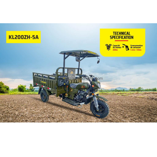 Tricycle Utilitaire Kinglion KL200ZH-5A – Image 3