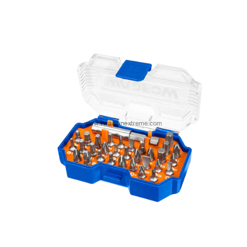 Jeu de 32 Embouts de Vissage WADFOW - Acier CR-V (WBS3B32)