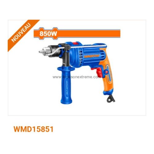 Perceuse à Percussion WADFOW - 850 W (WMD15851) – Image 2