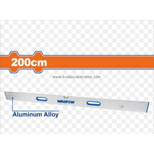 Niveaux à Bulle WADFOW en Alliage d'Aluminium - 150 cm & 200 cm – Image 2