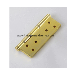 Charnière de Porte WADFOW – Acier Inoxydable / Finition Dorée Premium